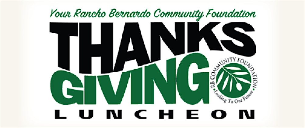 2024 36th Annual RBCF Thanksgiving Luncheon and Grants Ceremony