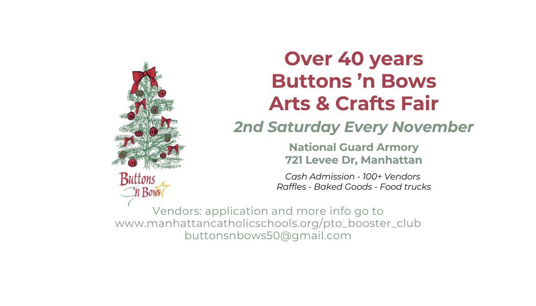 44th Annual Buttons 'n Bows Arts & Crafts Fair