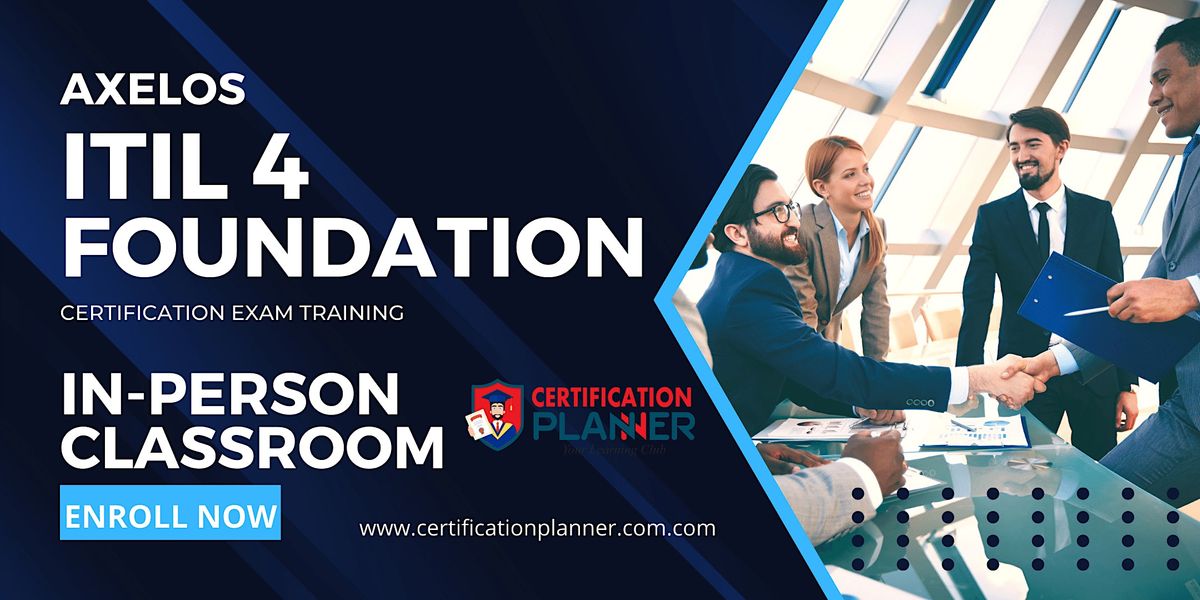 ITIL4 Foundation Certification Exam Training in Sydney