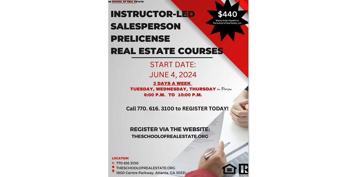 Salesperson Prelicense Real Estate Course