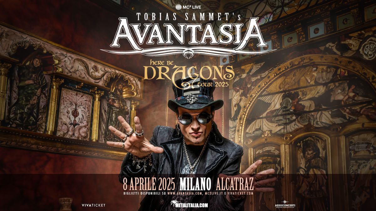 Tobias Sammet's AVANTASIA | Milano, Alcatraz 