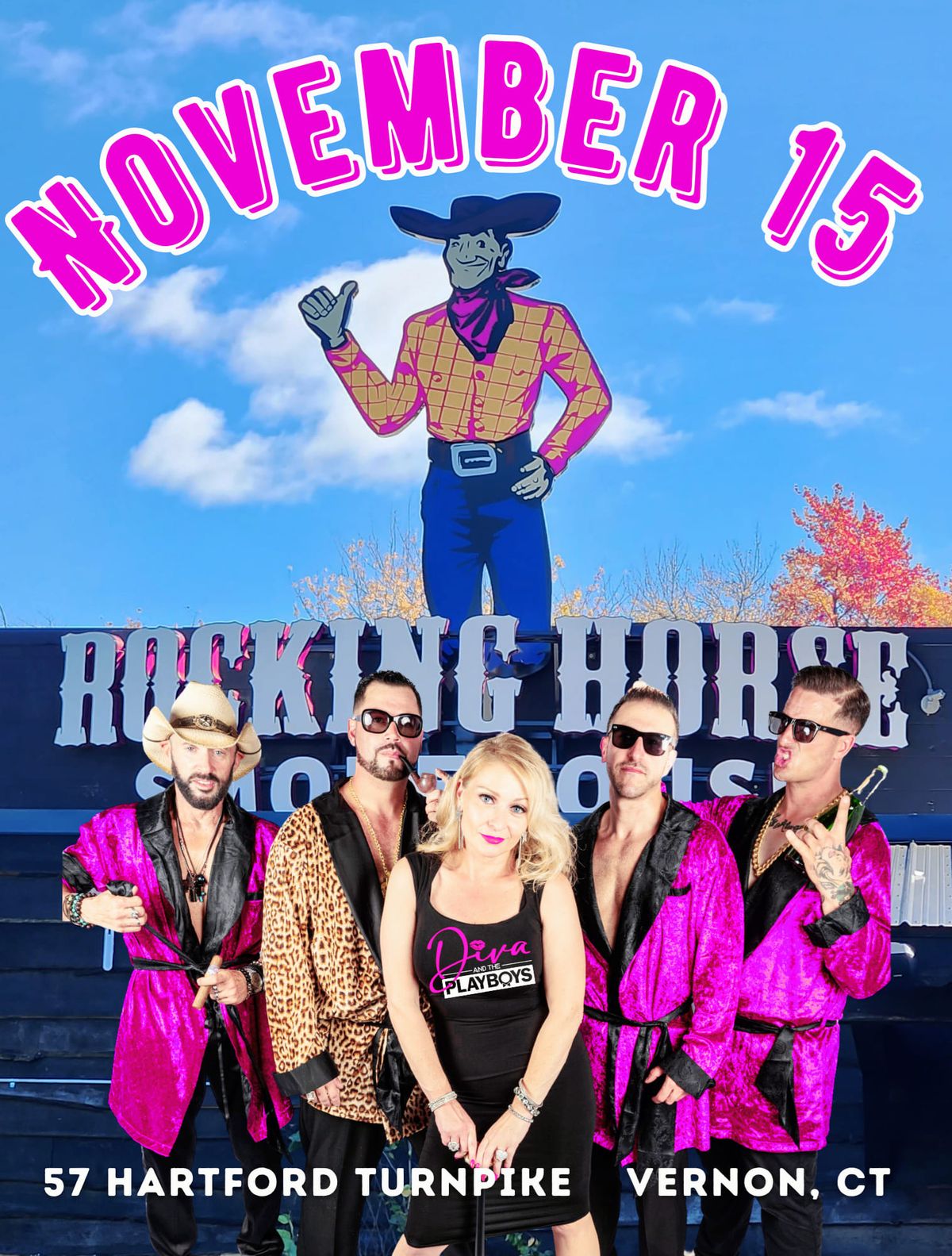 Diva and the Playboys at Rocking Horse Vernon, CT 11\/15!