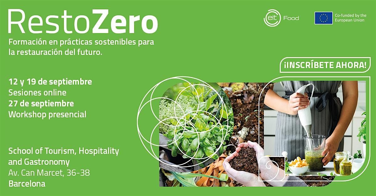 Formaci\u00f3n en  pr\u00e1cticas sostenibles  - RestoZero