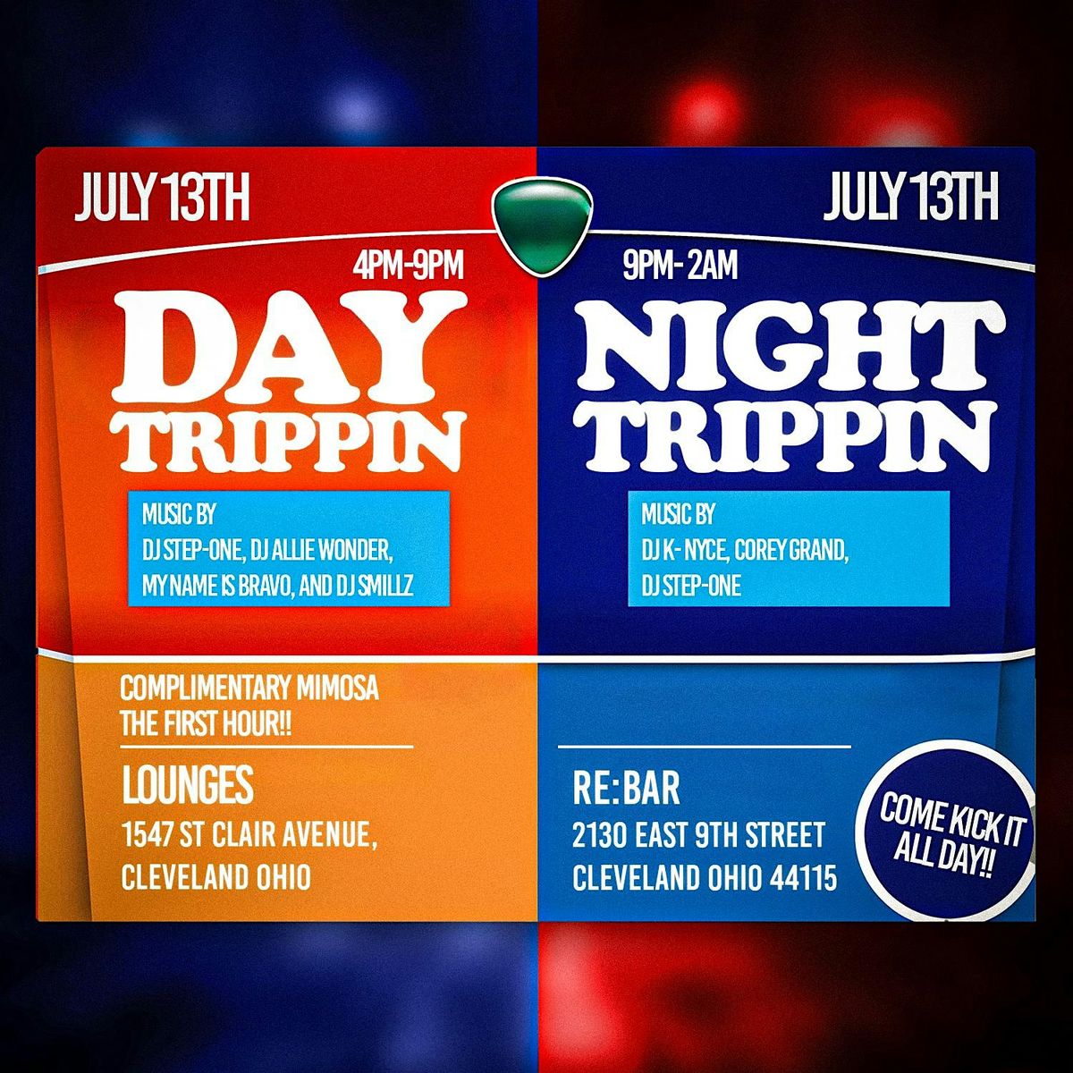 Day Tripping and Night Tripping