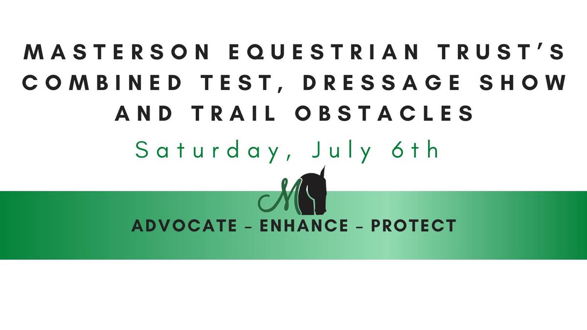 MET's Combined Test, Dressage Show and Obstacle Course, presented by Kentucky Performance Products 