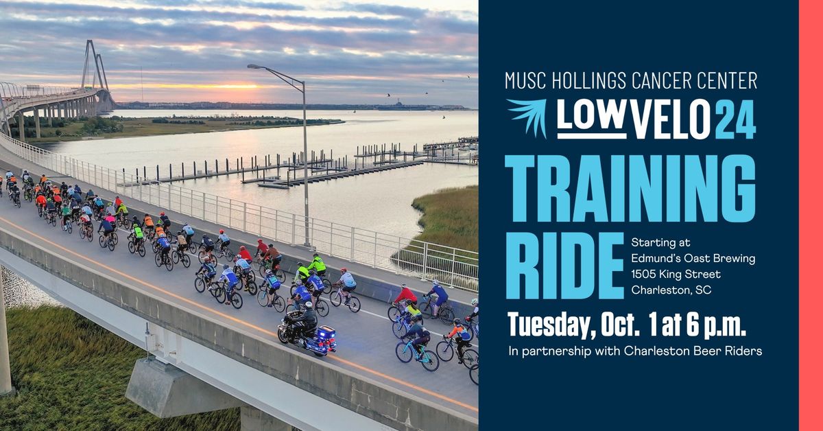 LOWVELO24 Training Ride with Charleston Beer Riders