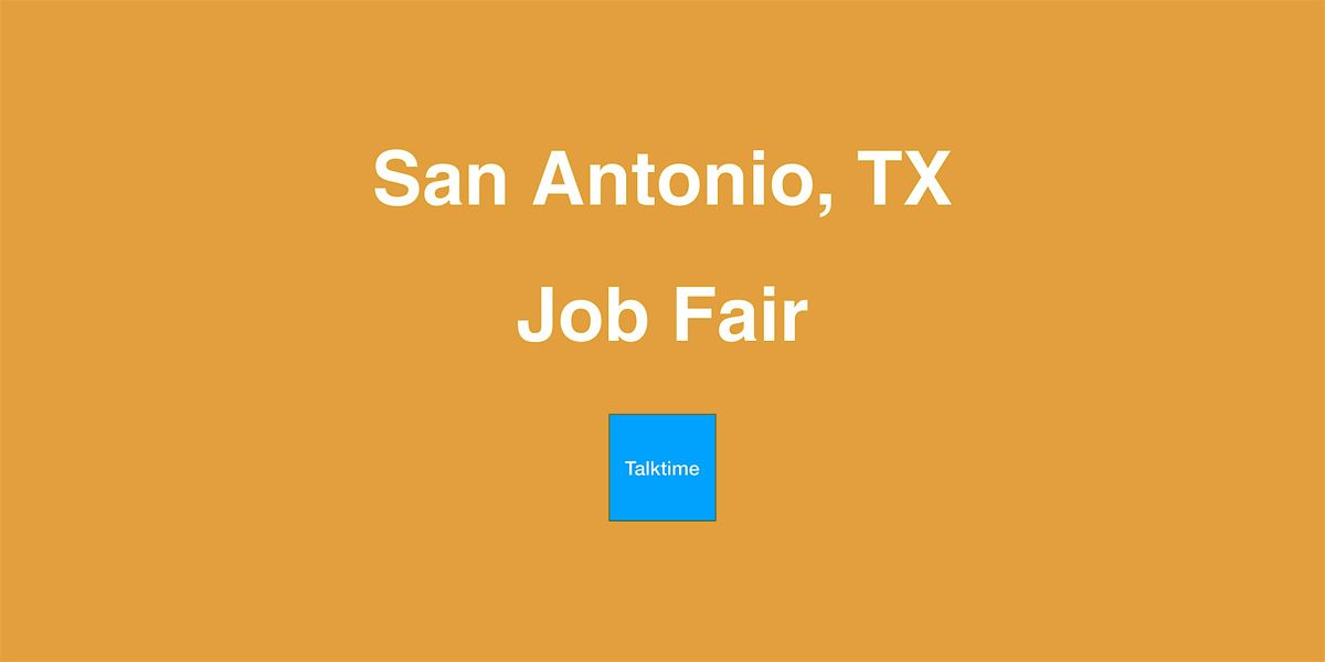 Job Fair - San Antonio