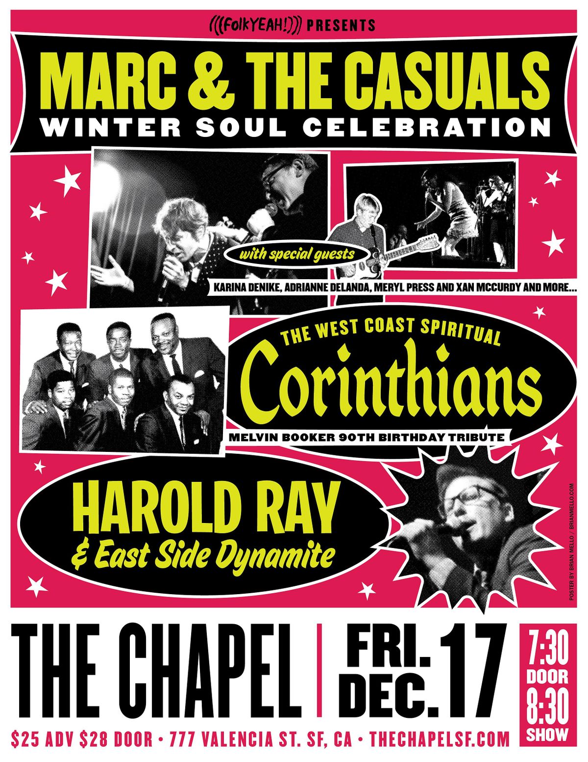 Winter Soul Celebration with Marc & the Casuals