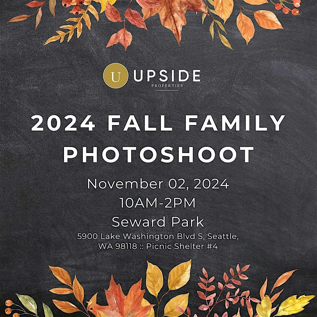 Upside Properties 2024 Fall Family Photoshoot