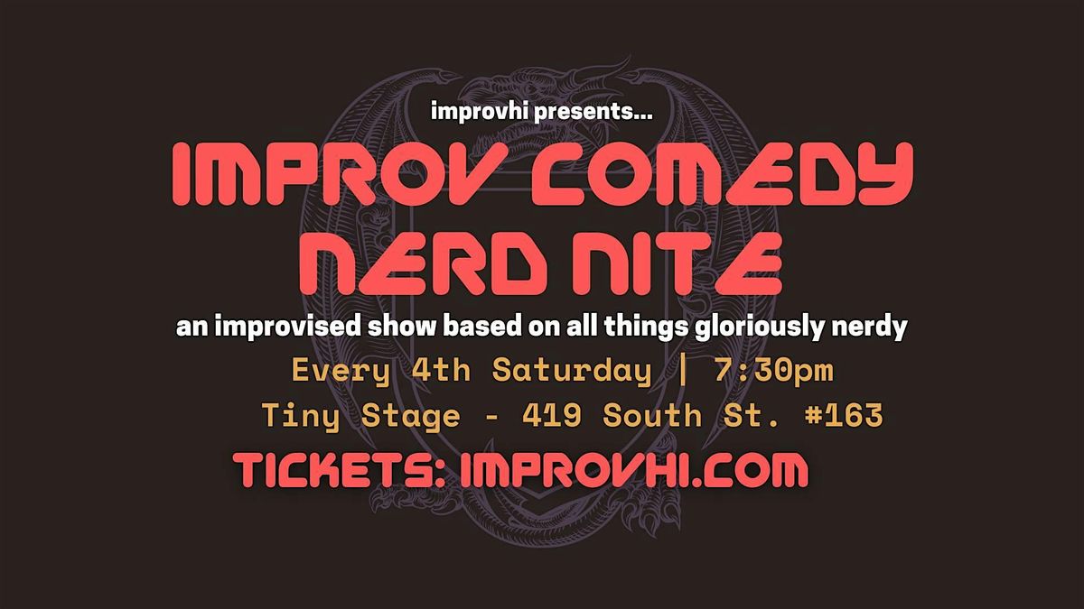 Improv Comedy Nerd Nite