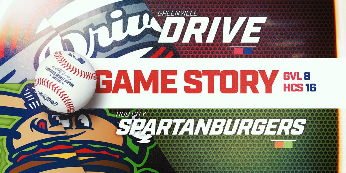 Hub City Spartanburgers at Greenville Drive at Fluor Field