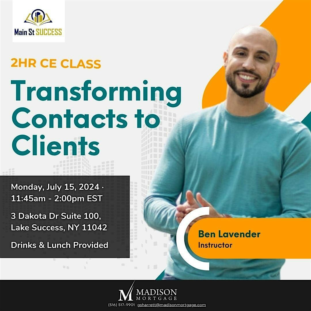 Transforming Contacts to Clients