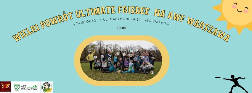 Wielki powr\u00f3t Ultimate Frisbee na AWF Warszawa