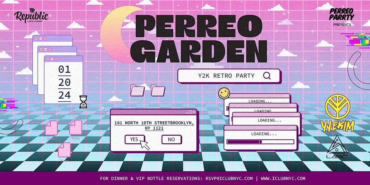 PERREO GARDEN Reggaet\u00f3n Party | SAT  DEC 7TH