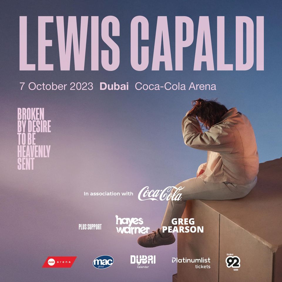 Lewis Capaldi at Coca-Cola Arena, Dubai
