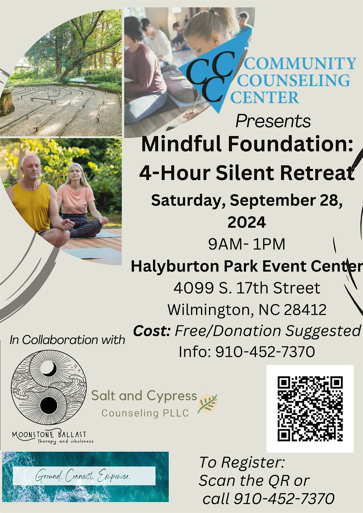 Community Counseling Center's Silent Retreat: Mindful Foundations