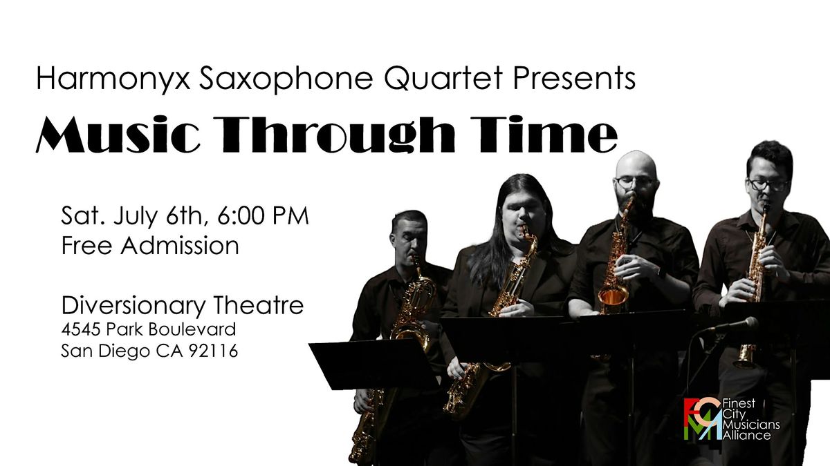 Harmonyx Saxophone Quartet: Music Through Time