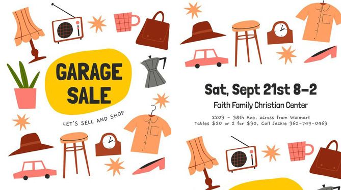 Faith Family Community Garage Sale