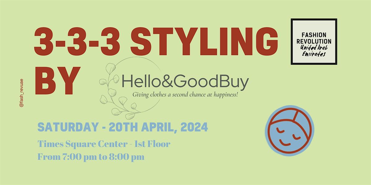 3-3-3 Styling by Hello and Good Buy
