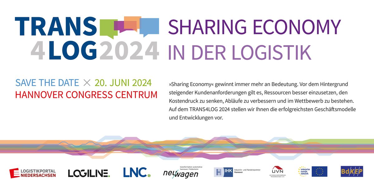 TRANS4LOG KONGRESS 2024: Sharing Economy in der Logistik
