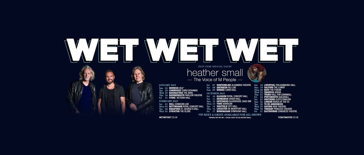 Wet Wet Wet, Heather Small in Derby