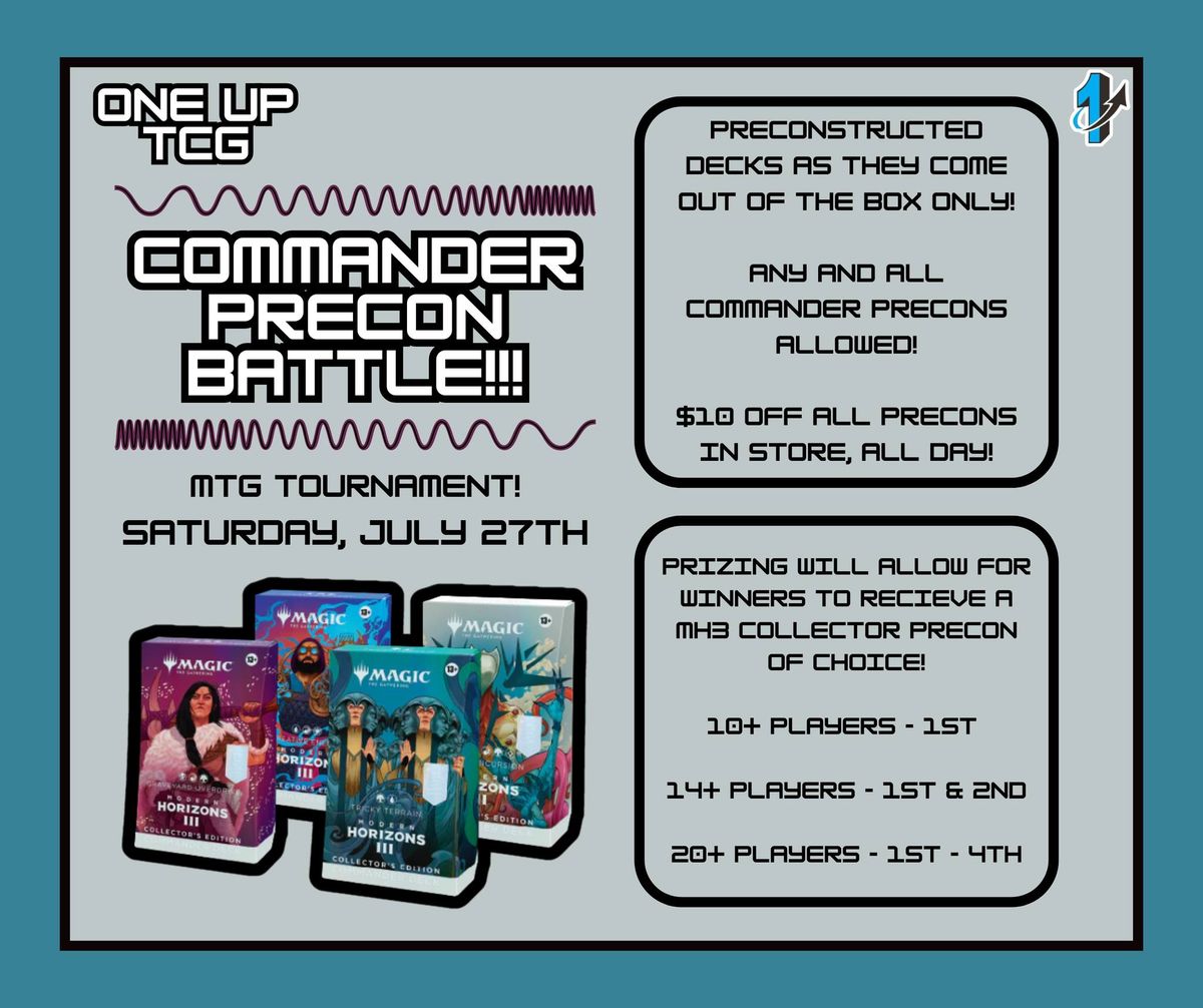 Commander Precon Battle