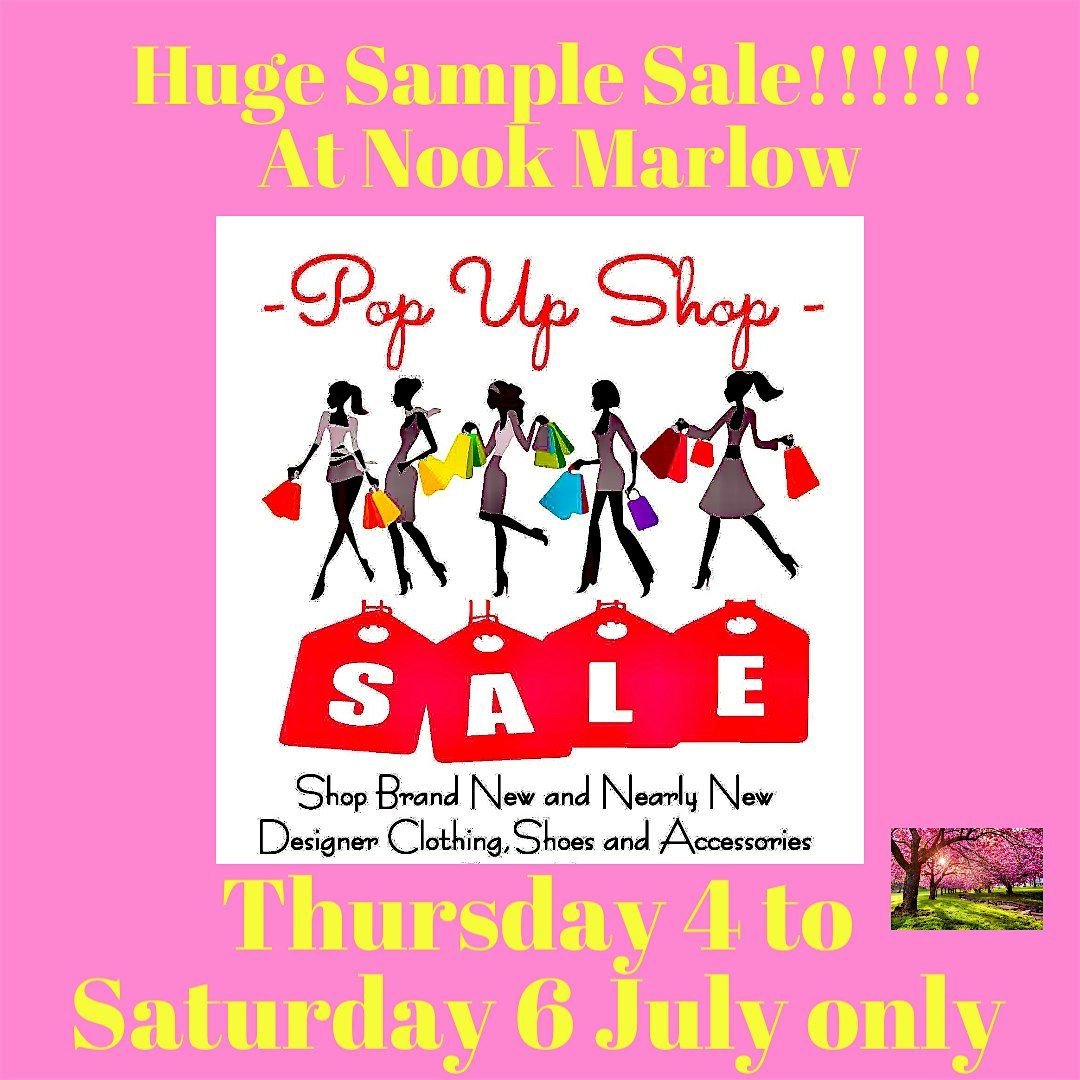 Pop Up Clearance Sale