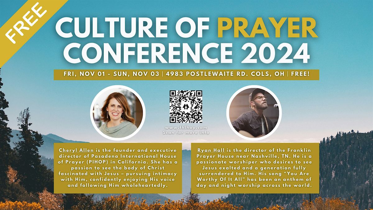 Culture of Prayer Conference 2024