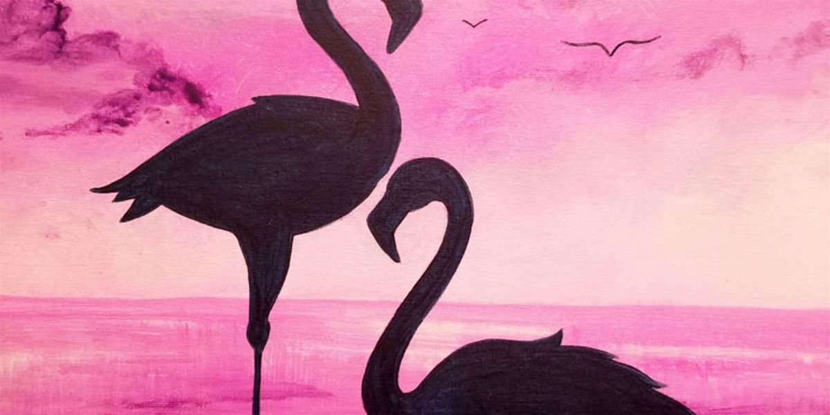 Let's Flamingle - Paint and Sip by Classpop!\u2122