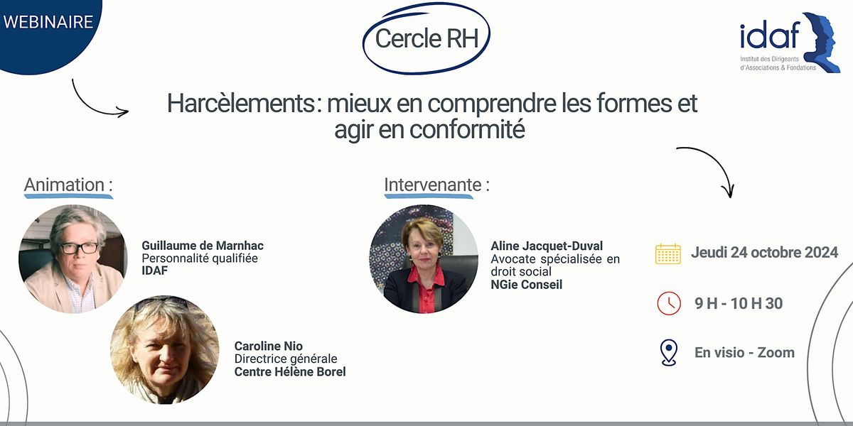 Webinaire RH - Harc\u00e8lements