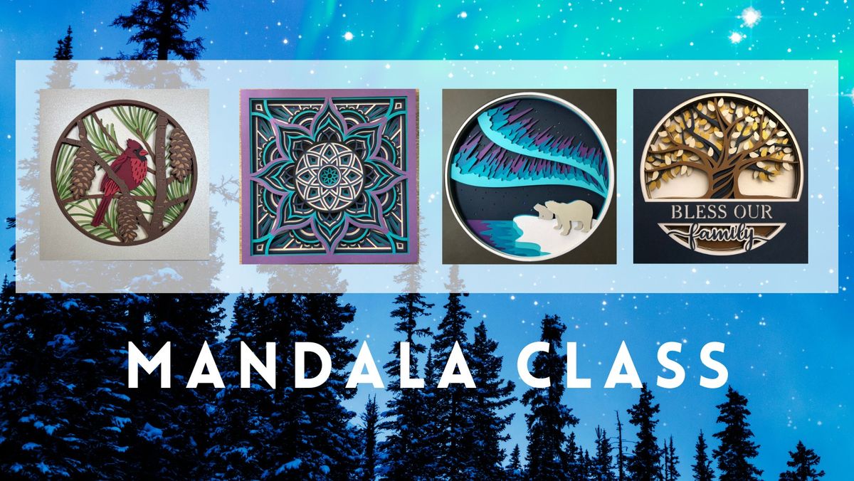 DIY Mandala Class - Wednesday January 29th 6-8pm