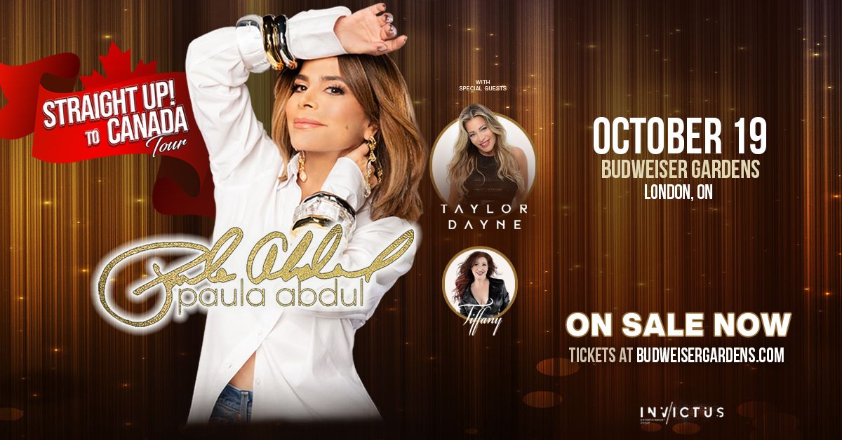 Paula Abdul: Straight Up! To Canada Tour