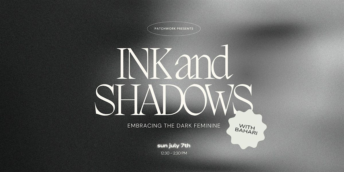 LETS MAKE ART: Ink & Shadows w\/ Bahari from Wacky Witches