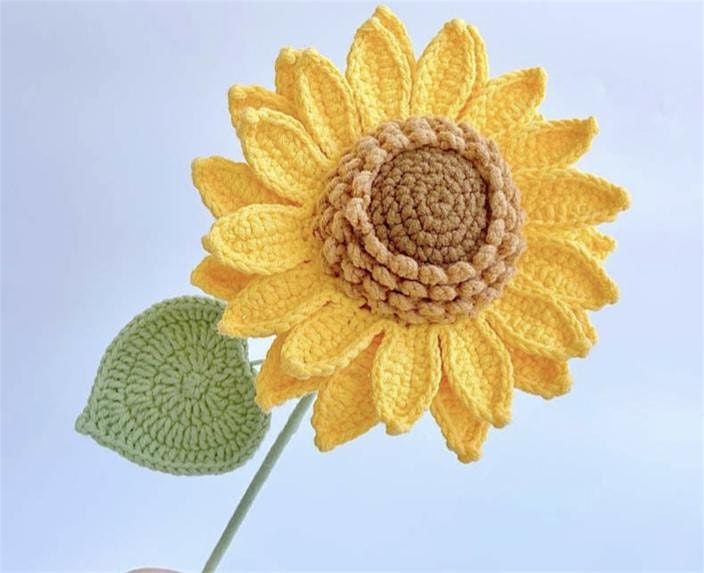 Summer Crochet Sunflower workshop