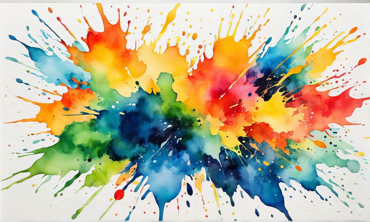 Art Studio Saturday: Splatter Art