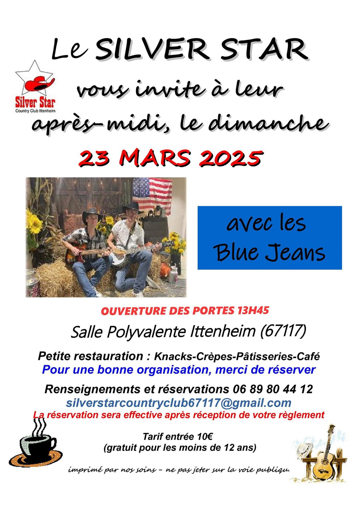 apr\u00e8s midi en compagnie des Blue Jeans