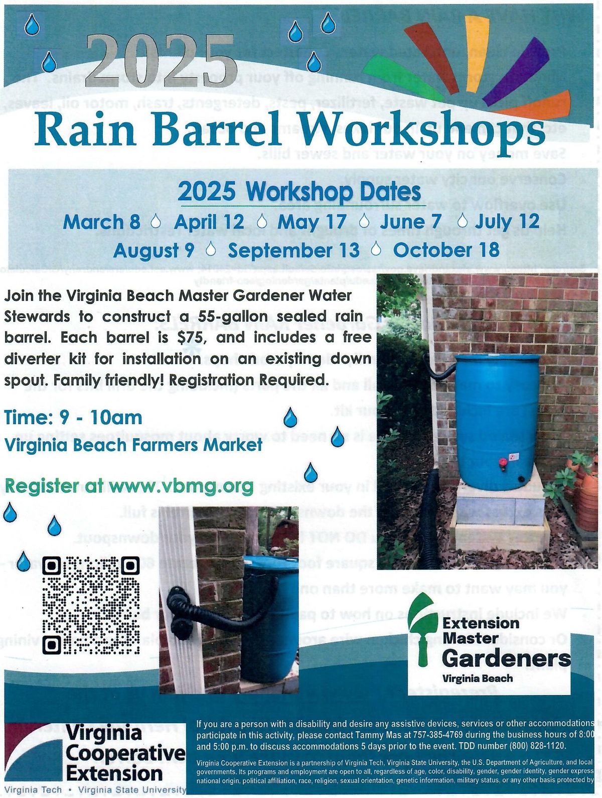 2025 Rain Barrel Workshops