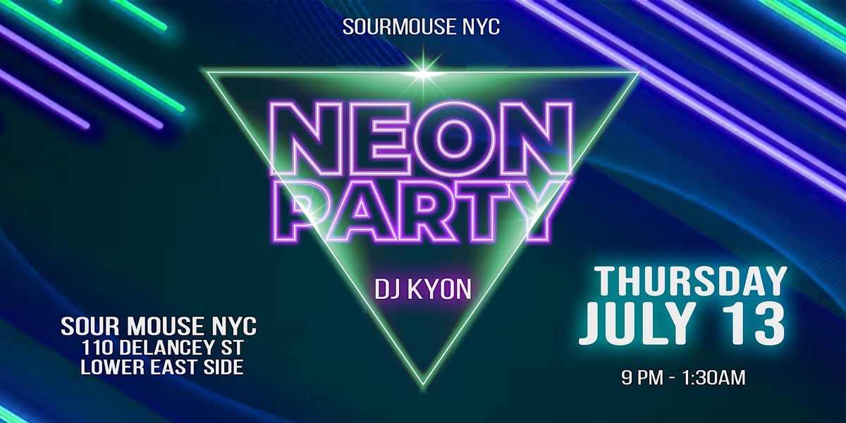 Neon Glow Party | Lower East Side | NO COVER