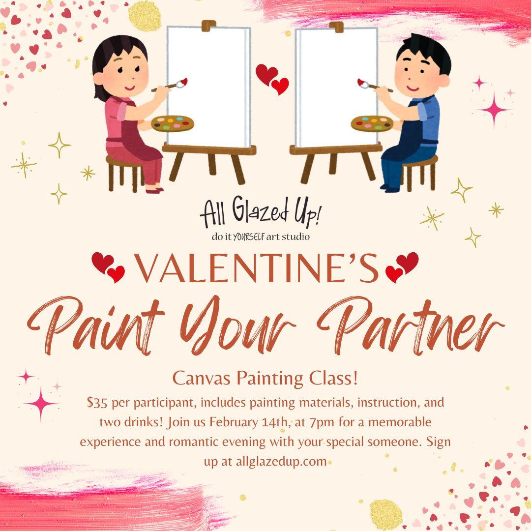 AGU's Valentines Paint your Partner Sip and Paint