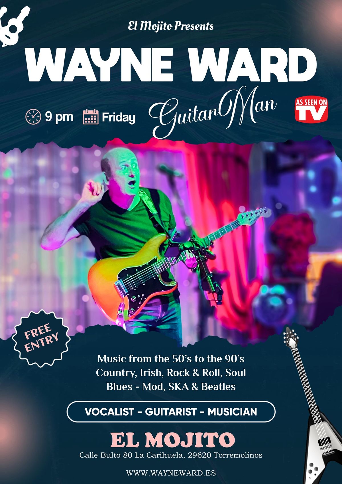 Wayne Ward - The GuitarMan Live!