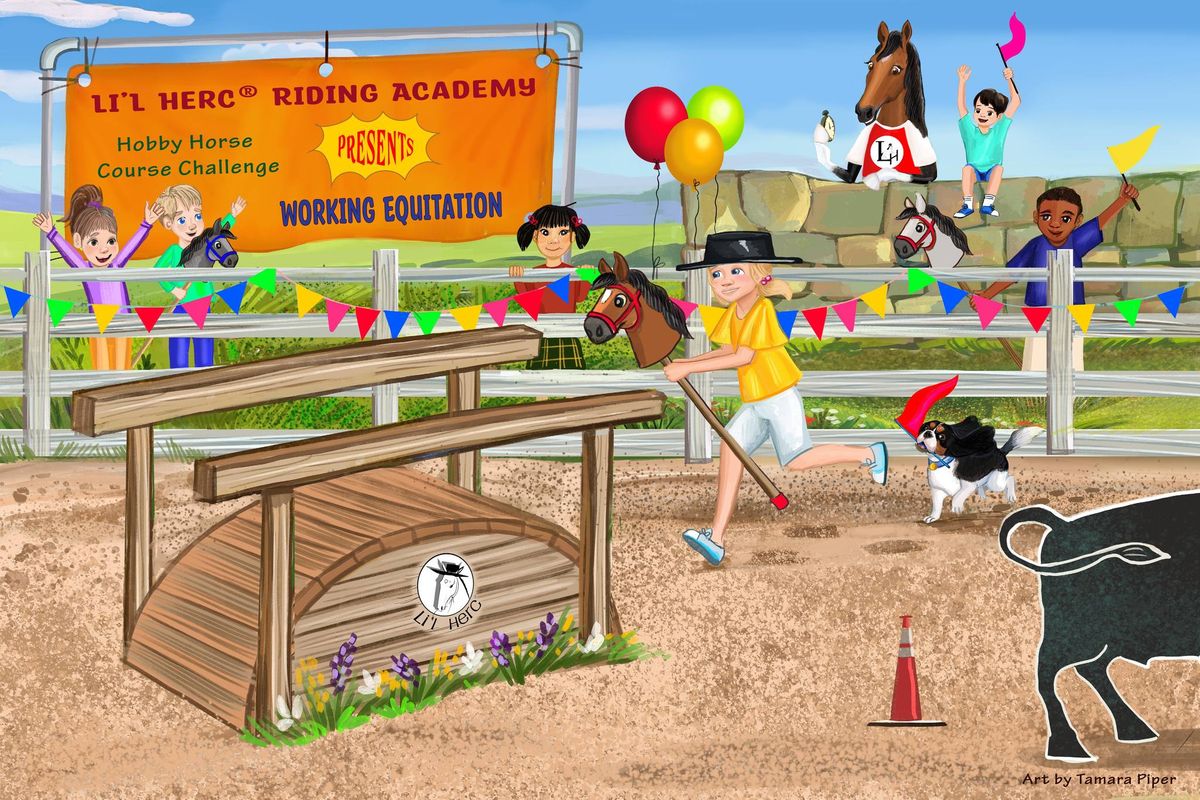 Hobby Horse Working Equitation Course Challenge