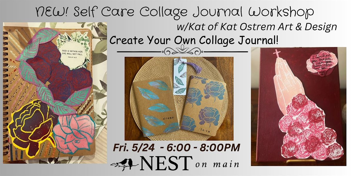 NEW! Self Care Collage Journal Workshop