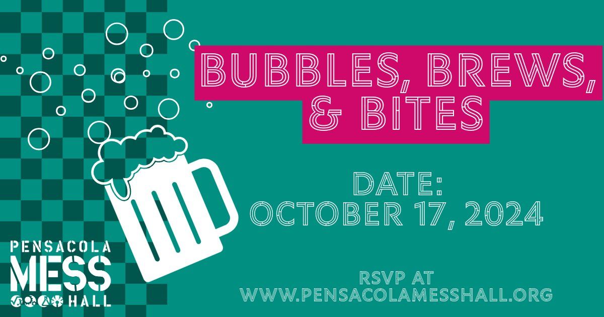 Bubbles, Brews, & Bites