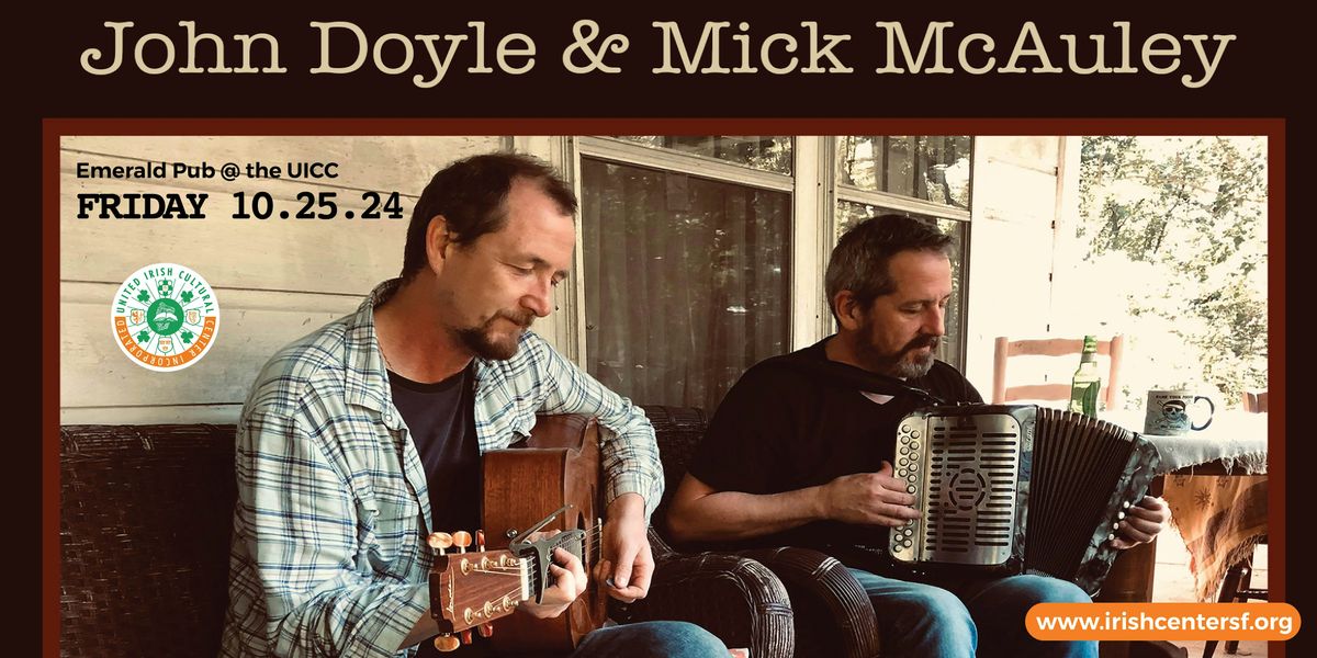 John Doyle and Mick McAuley in Concert