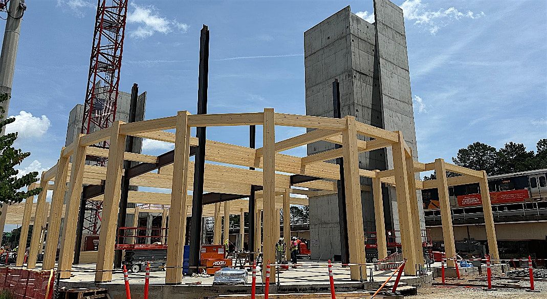 Brookhaven City Hall Site Tour: A Firsthand Look @ Mass Timber Construction