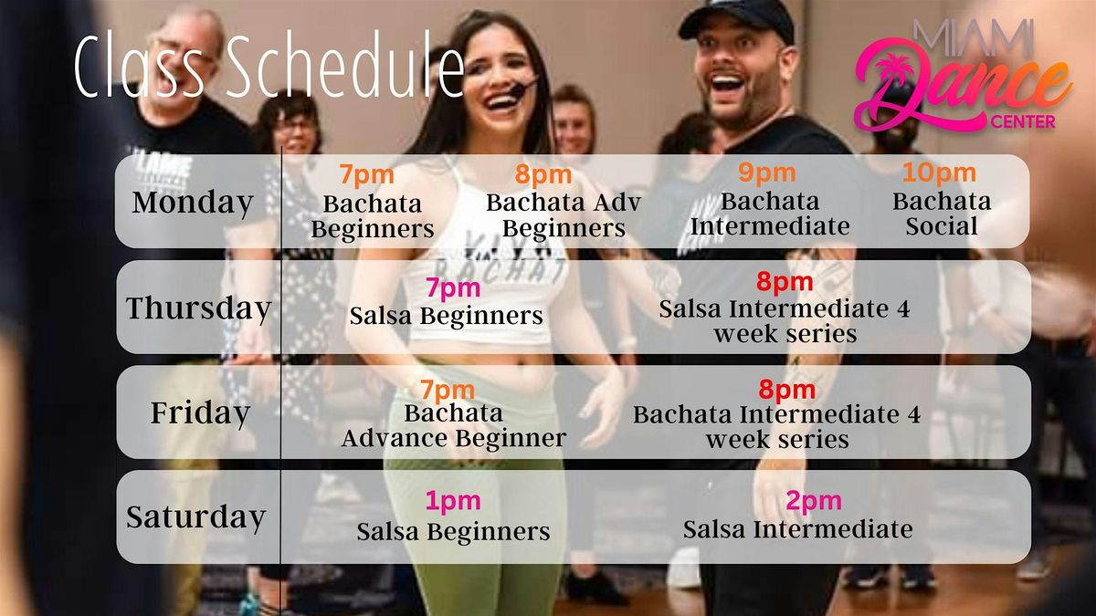 Salsa Saturdays at Miami Dance Center