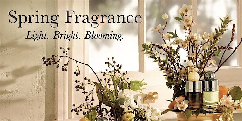 Molton Brown Spring Fragrance Flower Bar Events - Molton Brown Edinburgh