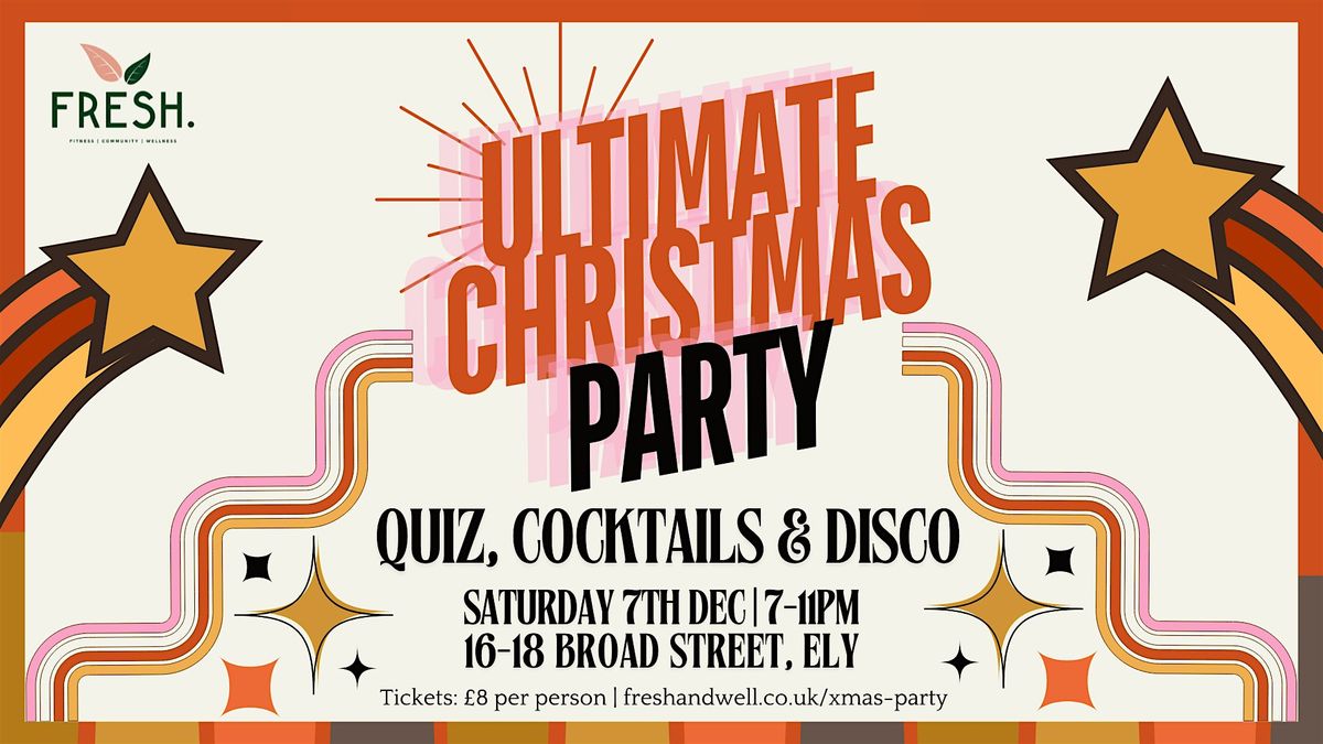 Christmas Cocktails, Quiz and Disco at FRESH.