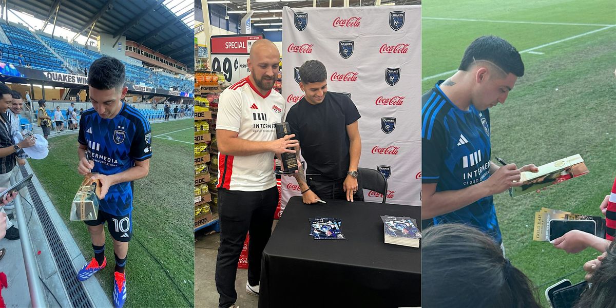 San Jose Earthquakes Signing Event (Cristian Espinoza + Hern\u00e1n L\u00f3pez)