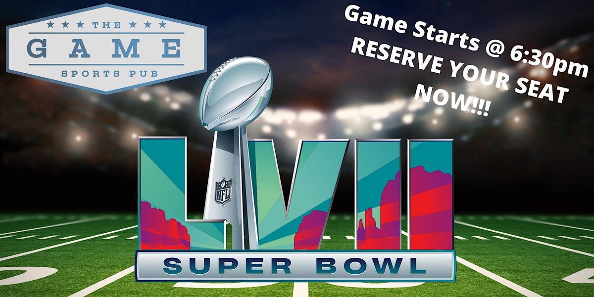 Super Bowl Watch Party at The Game Sports Pub